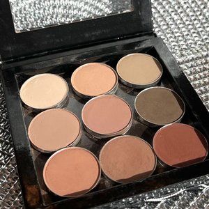 Neutral 🤎 MAC Eyeshadows in Z palette